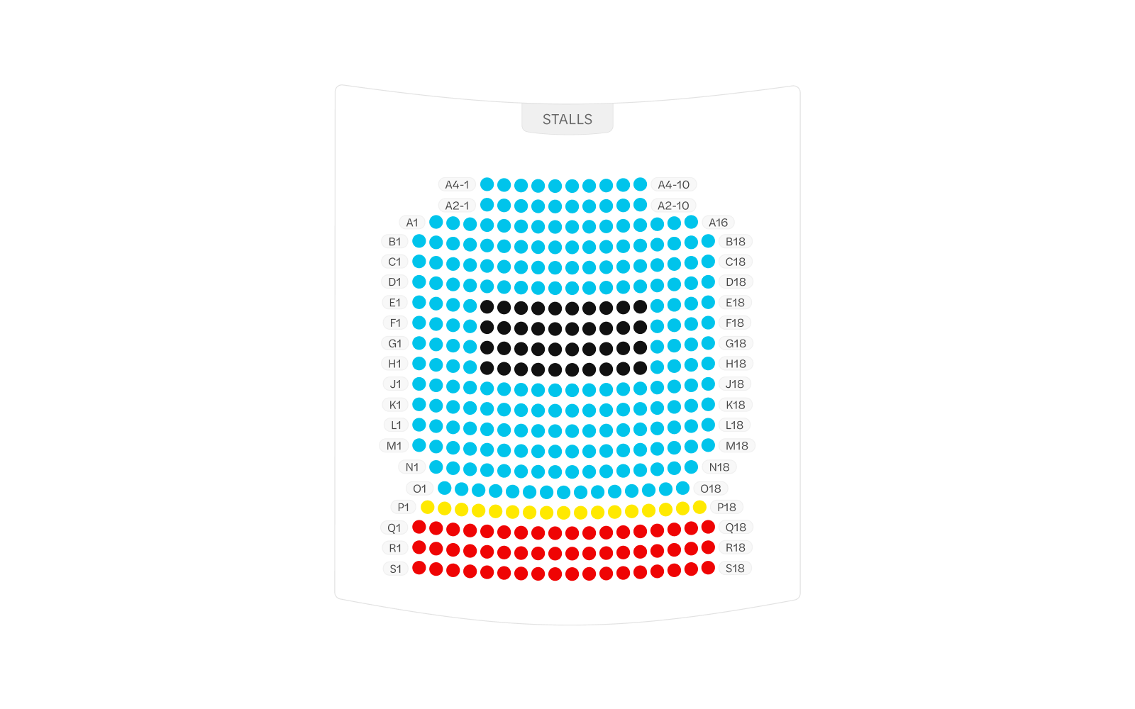 Vaudeville Theatre Seating Plan | Best Seats, Best Views, Best Prices